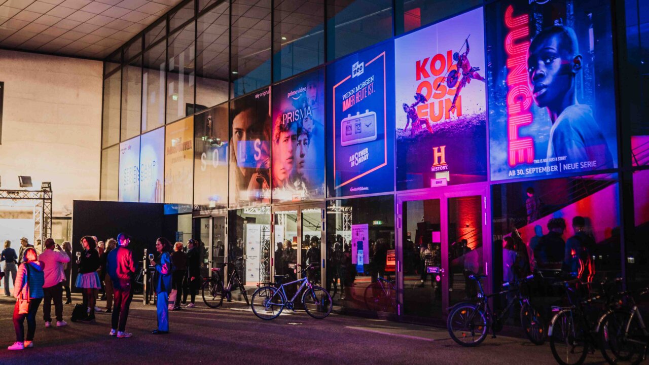 Seriencamp-22 Festivalgelände HFF Campus (c) JENRICK MIELKE